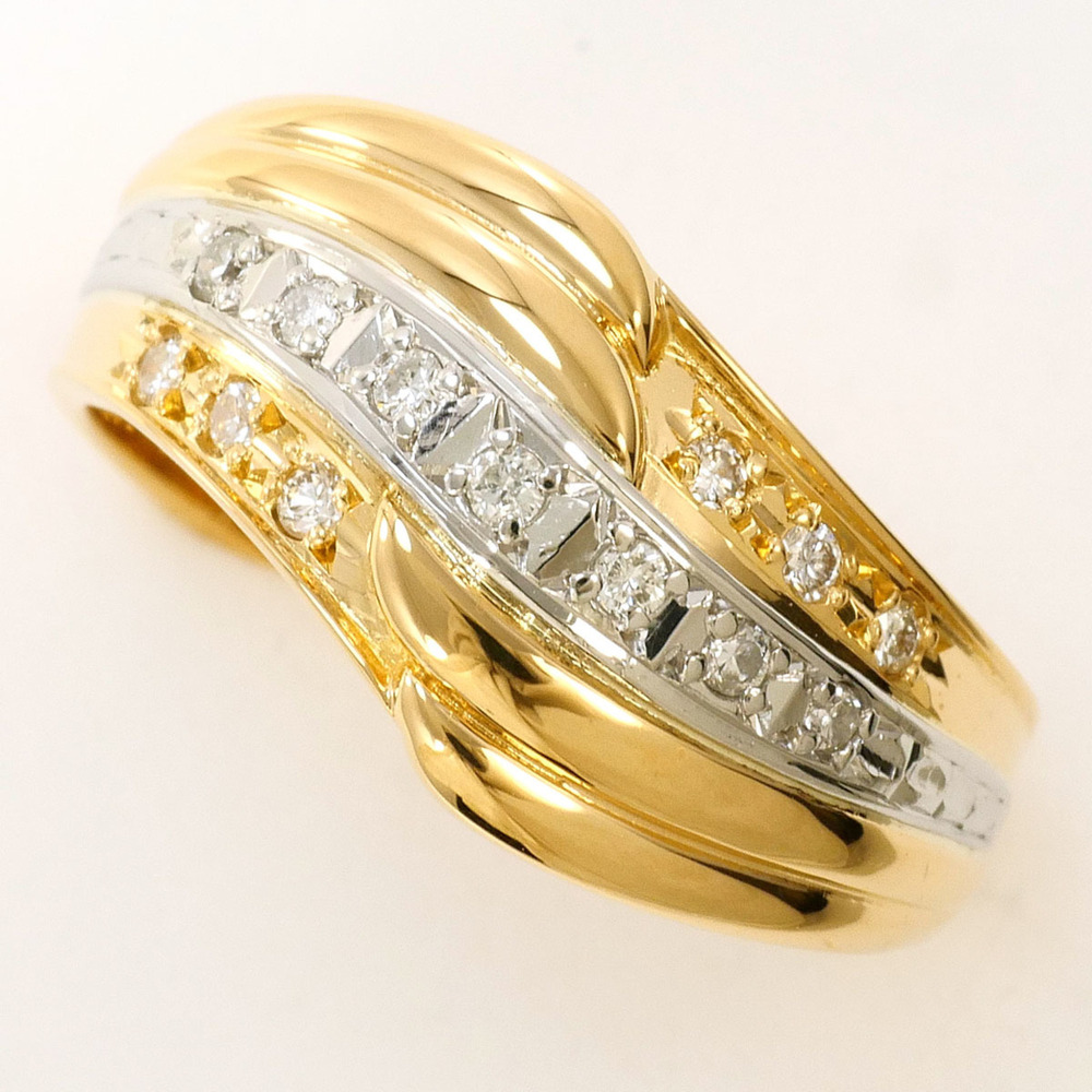 VINTAGE Gold Diamond Ring